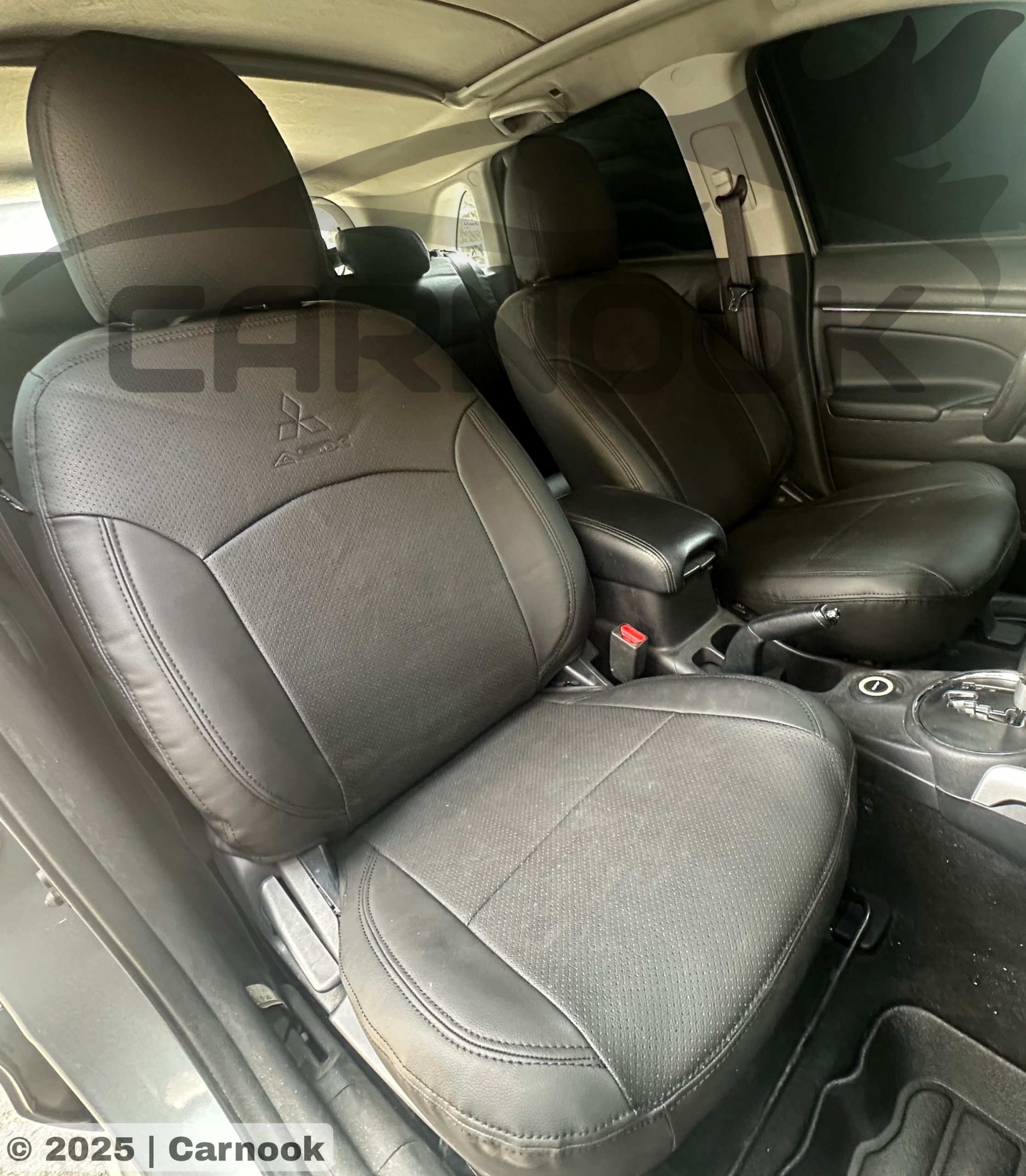 روکش صندلی میتسوبیشی ASX تمام چرم مشکی | کارنوک