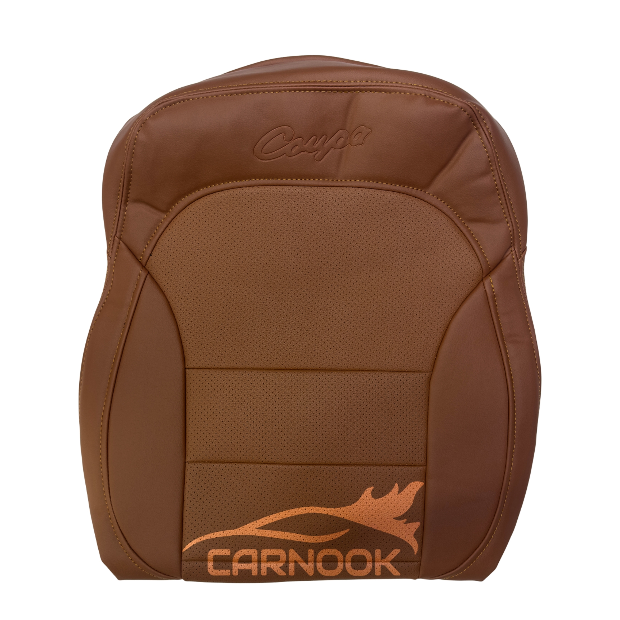 روکش صندلی کوپا ریگان تمام چرم مارون | کارنوک